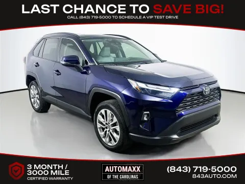 Blue 2023 Toyota RAV4 XLE Premium for sale in Summerville, SC