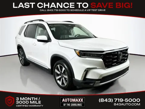 White 2023 Honda Pilot Touring for sale in Summerville, SC