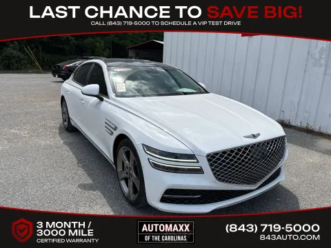 White 2021 Genesis G80 3.5T for sale in Summerville, SC
