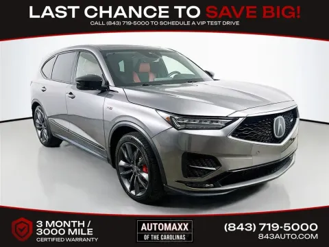 Silver 2022 Acura MDX Type S for sale in Summerville, SC