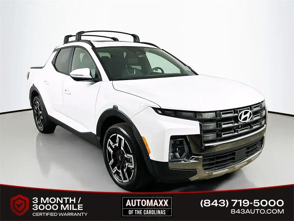White 2025 Hyundai Santa Cruz Limited for sale in Summerville, SC
