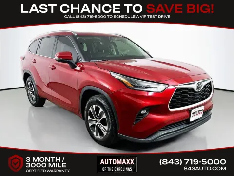 Unknown 2021 Toyota Highlander XLE for sale in Summerville, SC