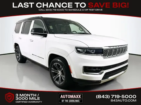 White 2023 Jeep Grand Wagoneer . for sale in Summerville, SC