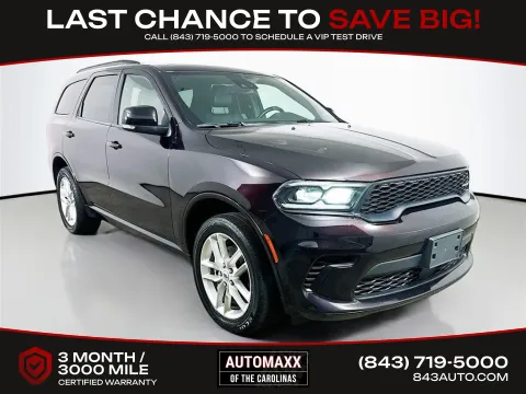 Red 2024 Dodge Durango GT Plus for sale in Summerville, SC