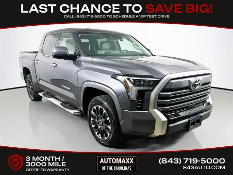 Gray 2023 Toyota Tundra Limited for sale in Summerville, SC