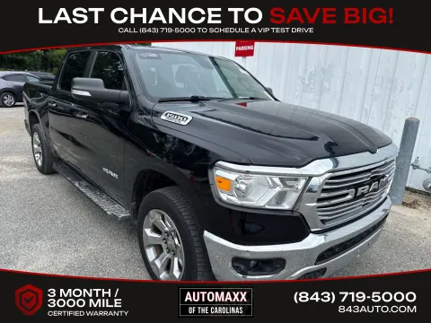 Black 2019 Ram 1500 Big Horn/Lone Star for sale in Summerville, SC