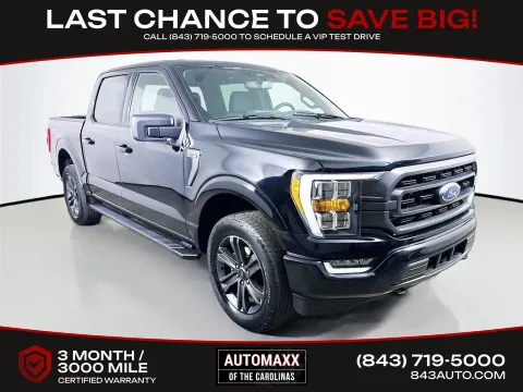 Black 2023 Ford F-150 XLT for sale in Summerville, SC