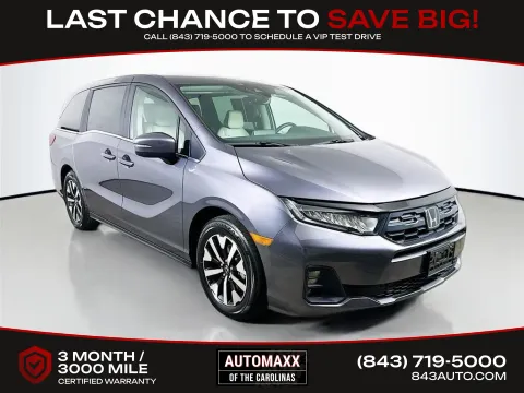 Gray 2025 Honda Odyssey EX-L for sale in Summerville, SC