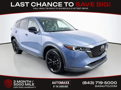 Gray 2025 Mazda CX-5 2.5 S Carbon Edition for sale in Summerville, SC
