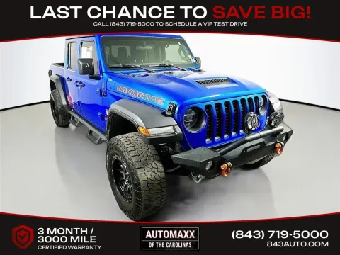 Blue 2021 Jeep Gladiator Mojave for sale in Summerville, SC