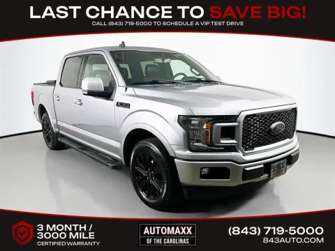 Silver 2020 Ford F-150 Lariat for sale in Summerville, SC