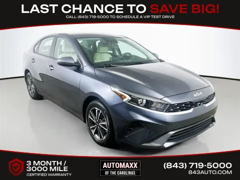 Gray 2023 Kia Forte LXS for sale in Summerville, SC
