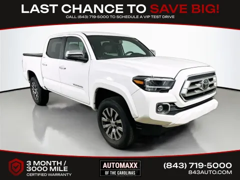 White 2023 Toyota Tacoma Limited for sale in Summerville, SC
