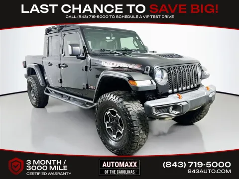 Black 2021 Jeep Gladiator Mojave for sale in Summerville, SC