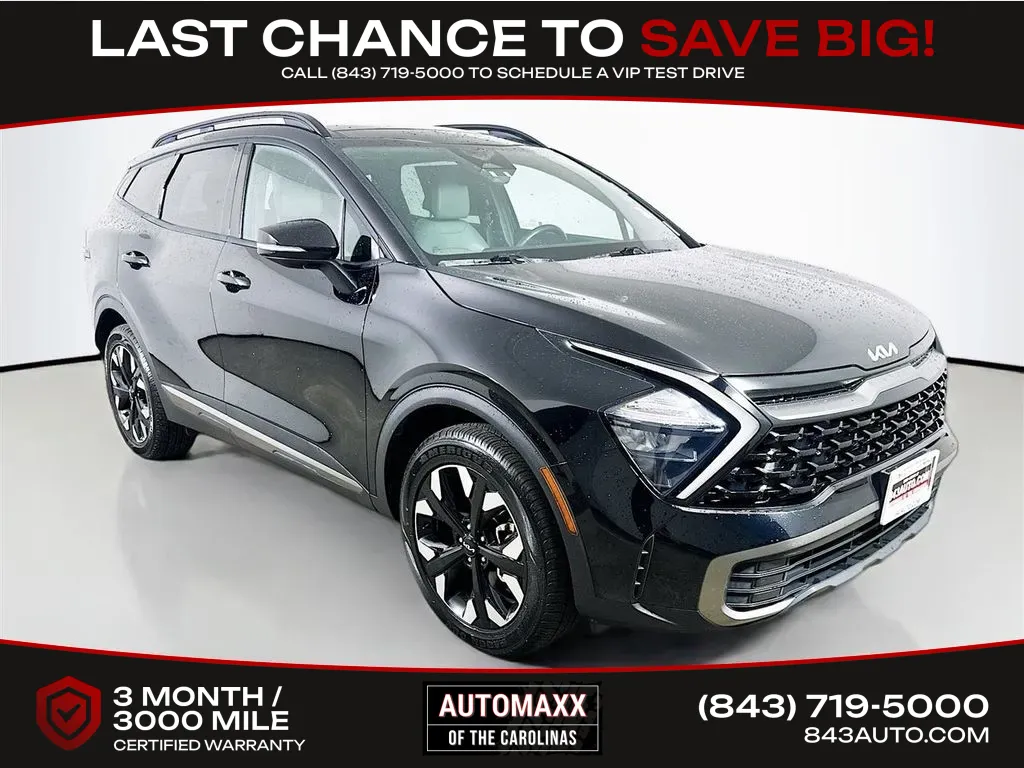 Black 2023 Kia Sportage X-Line for sale in Summerville, SC