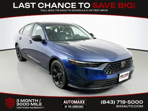 Unknown 2025 Honda Accord SE for sale in Summerville, SC