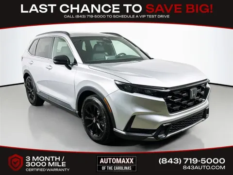 Silver 2025 Honda CR-V Hybrid Sport-L for sale in Summerville, SC