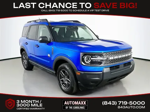 Blue 2025 Ford Bronco Sport Big Bend for sale in Summerville, SC
