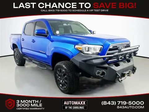 Blue 2017 Toyota Tacoma SR5 for sale in Summerville, SC