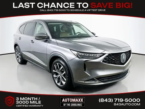 Gray 2024 Acura MDX Technology for sale in Summerville, SC