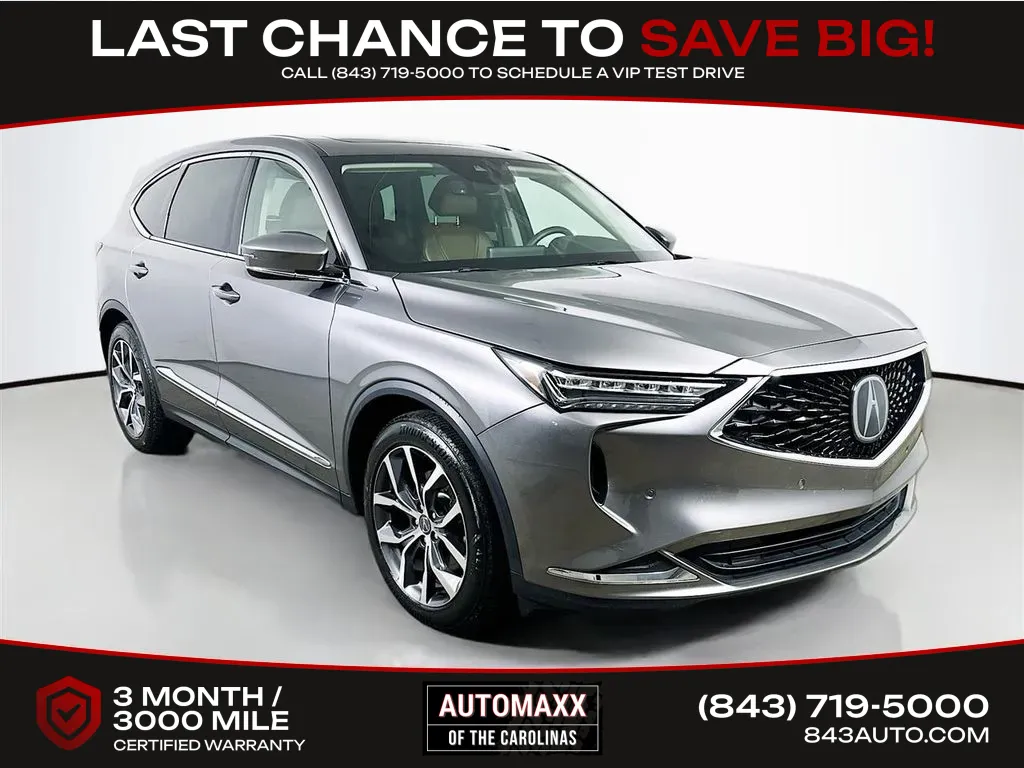 Gray 2024 Acura MDX Technology for sale in Summerville, SC