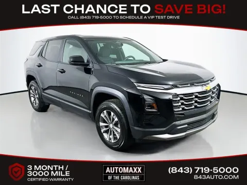 Black 2026 Chevrolet Equinox LT for sale in Summerville, SC