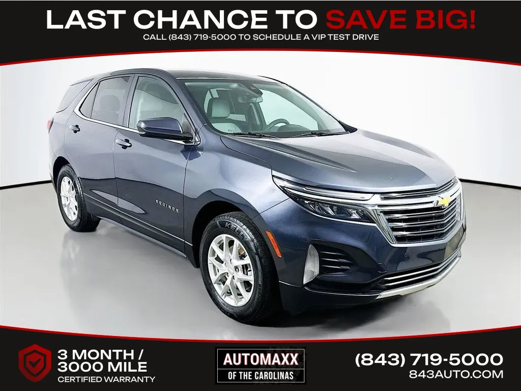 Gray 2023 Chevrolet Equinox LT for sale in Summerville, SC