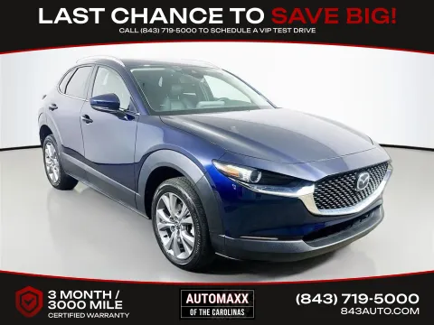 Blue 2023 Mazda CX-30 2.5 S Select Package for sale in Summerville, SC