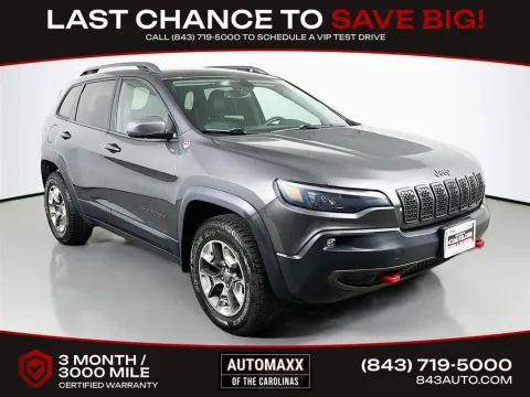 Gray 2019 Jeep Cherokee Trailhawk for sale in Summerville, SC