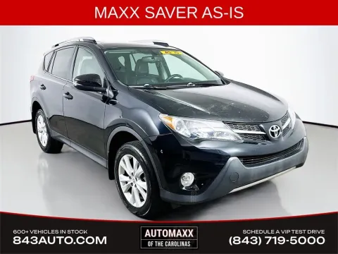 Black 2015 Toyota RAV4 Limited for sale in Summerville, SC