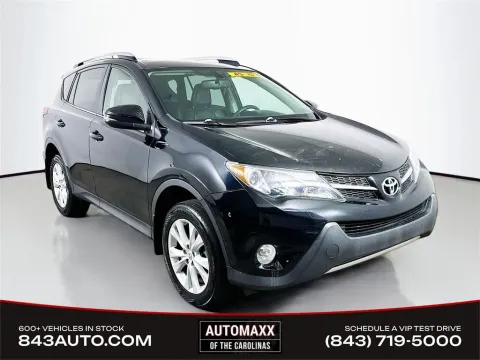 Black 2015 Toyota RAV4 Limited for sale in Summerville, SC