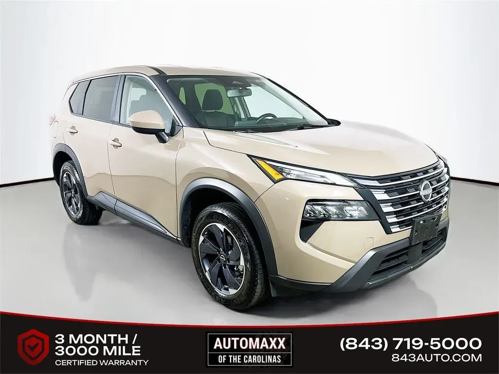 Beige 2025 Nissan Rogue SV for sale in Summerville, SC