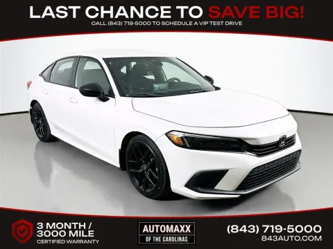 White 2024 Honda Civic Sport for sale in Summerville, SC