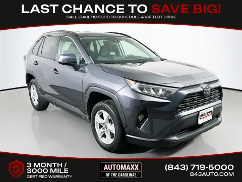 Gray 2021 Toyota RAV4 XLE for sale in Summerville, SC