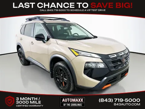 Beige 2025 Nissan Rogue Rock Creek for sale in Summerville, SC