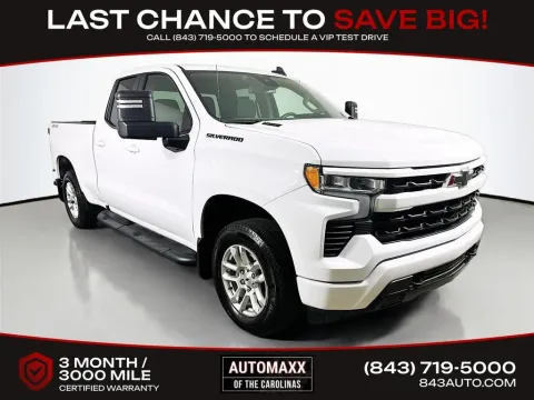 White 2024 Chevrolet Silverado 1500 RST for sale in Summerville, SC