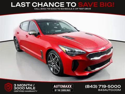 Red 2022 Kia Stinger GT2 for sale in Summerville, SC