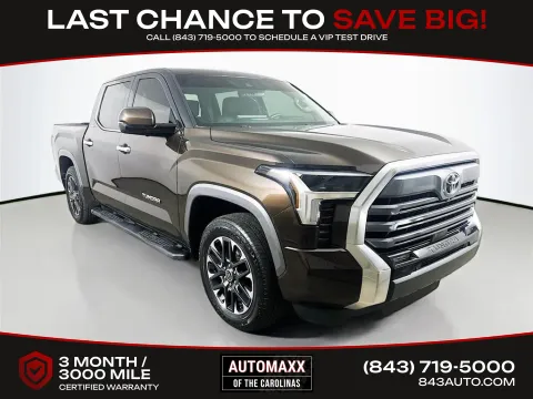 Brown 2023 Toyota Tundra Limited for sale in Summerville, SC