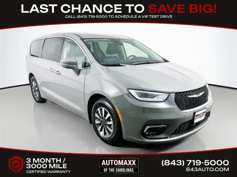 Gray 2022 Chrysler Pacifica Hybrid Touring L for sale in Summerville, SC