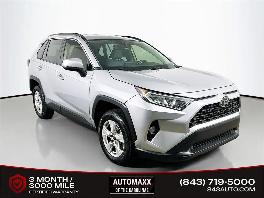 Silver 2021 Toyota RAV4 XLE for sale in Summerville, SC