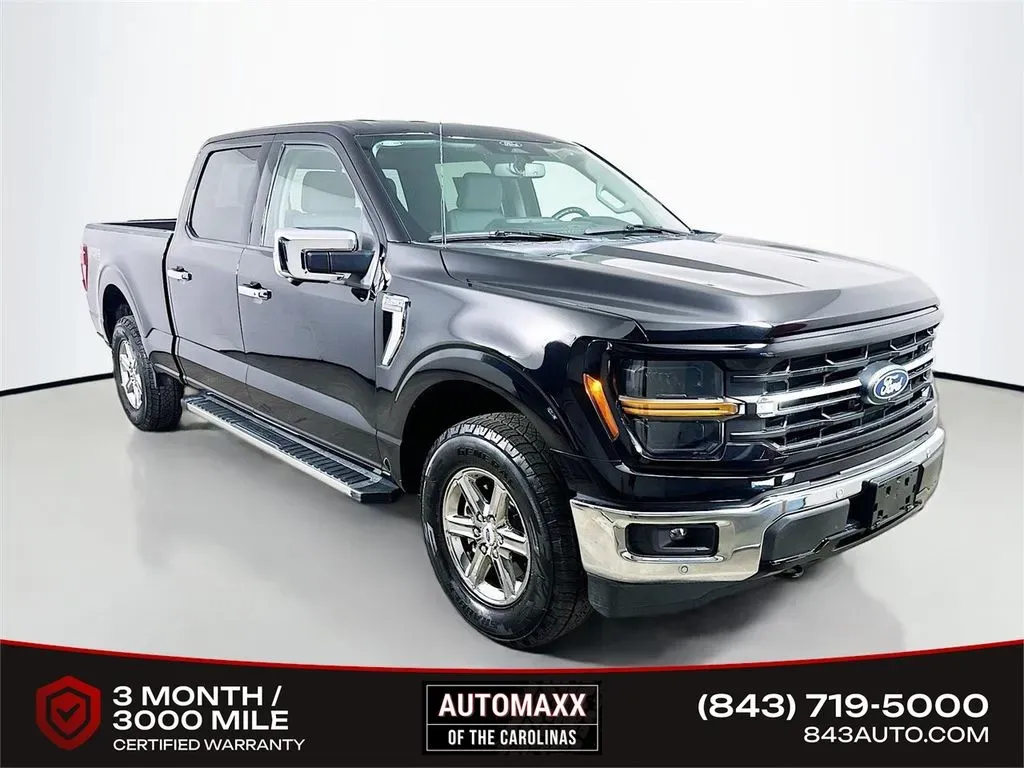 Black 2025 Ford F-150 XLT for sale in Summerville, SC