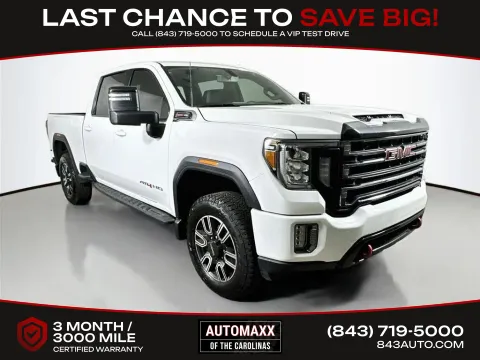 White 2022 GMC Sierra 2500HD AT4 for sale in Summerville, SC