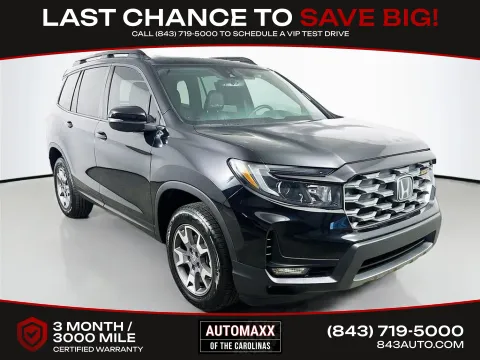 Black 2023 Honda Passport TrailSport for sale in Summerville, SC