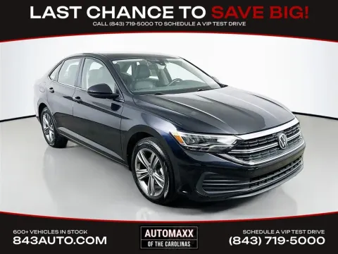 Black 2024 Volkswagen Jetta 1.5T SE for sale in Summerville, SC