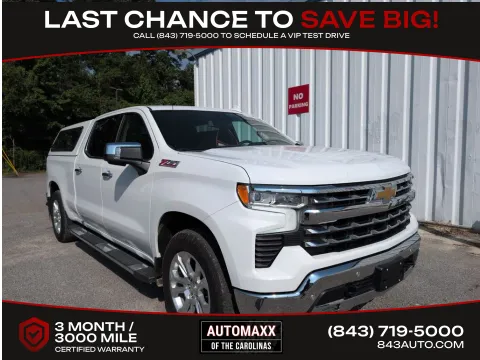 White 2024 Chevrolet Silverado 1500 LTZ for sale in Summerville, SC