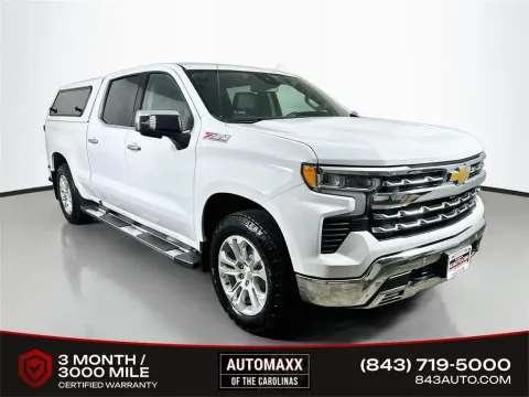White 2024 Chevrolet Silverado 1500 LTZ for sale in Summerville, SC