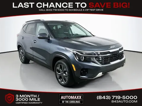 Gray 2024 Kia Seltos S for sale in Summerville, SC