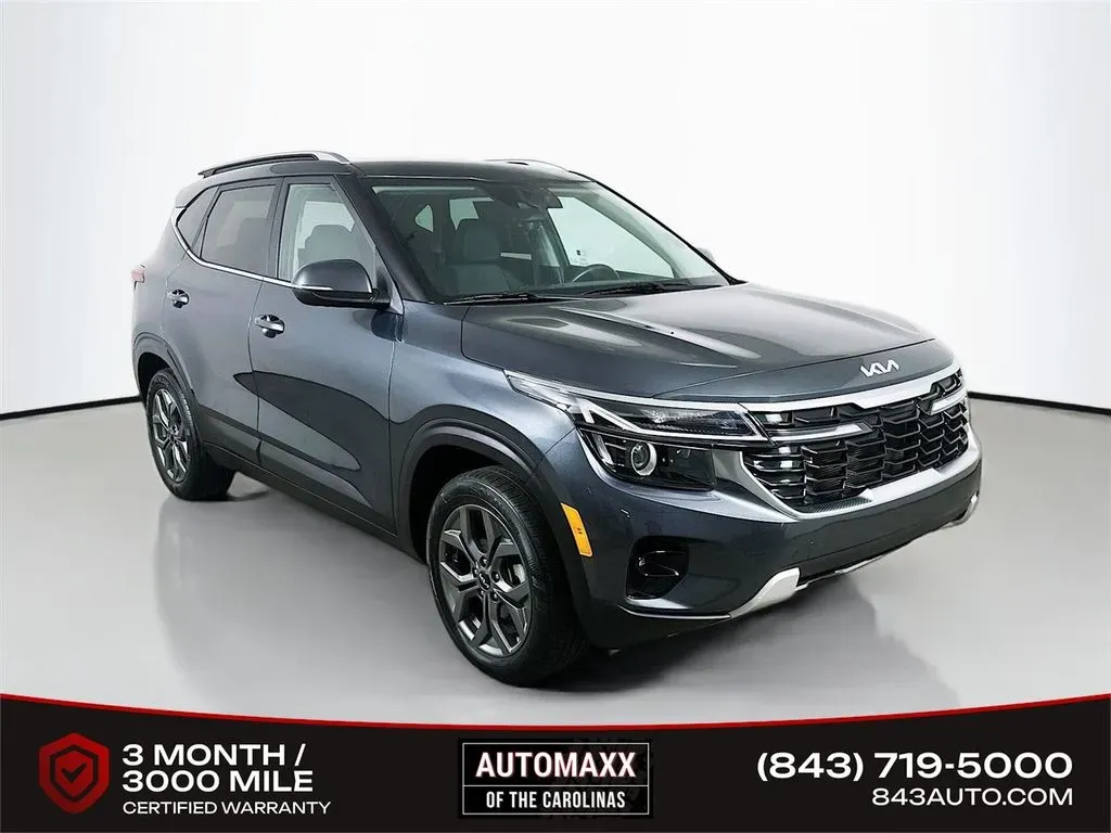 Gray 2024 Kia Seltos S for sale in Summerville, SC