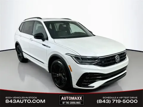 White 2023 Volkswagen Tiguan 2.0T SE R-Line Black for sale in Summerville, SC