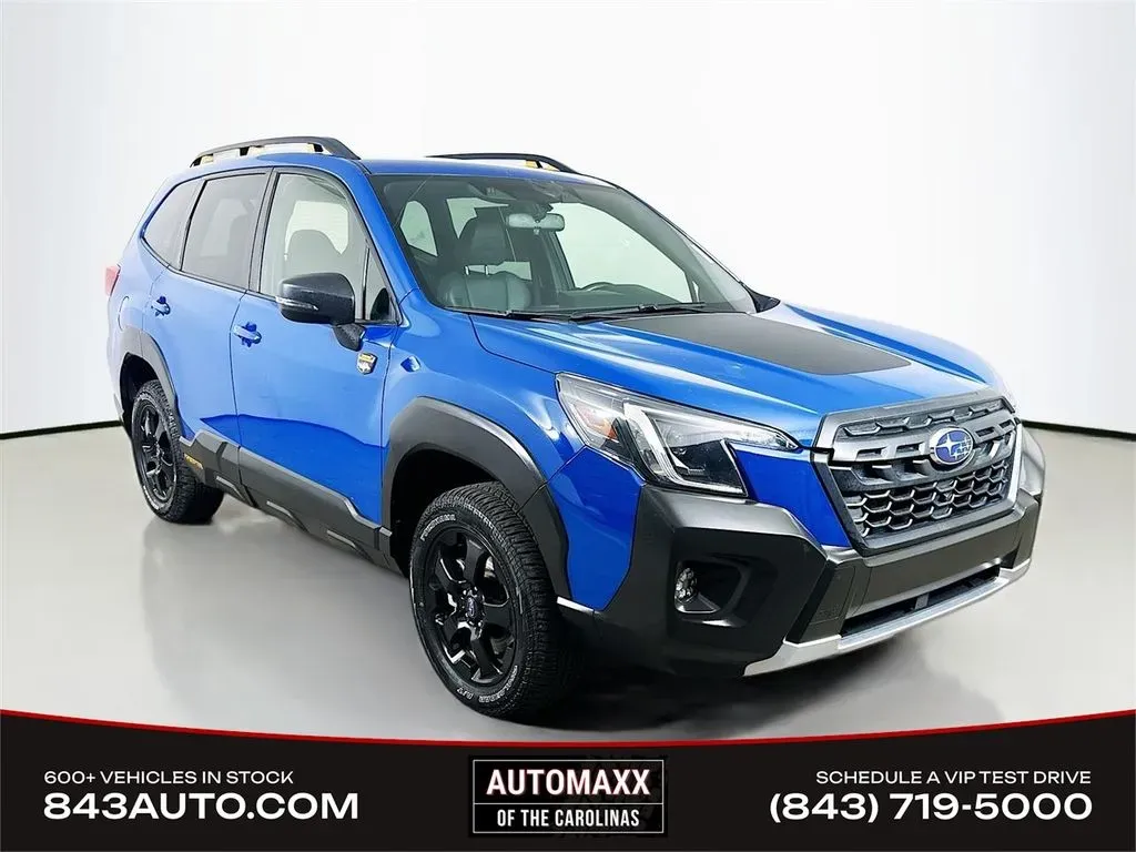 Blue 2024 Subaru Forester Wilderness for sale in Summerville, SC